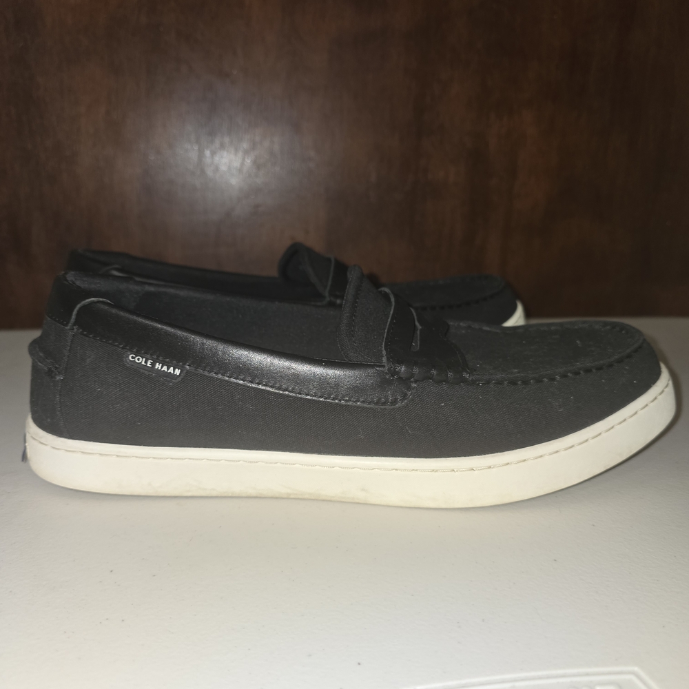 Cole Haan Men's Black Boat Shoes